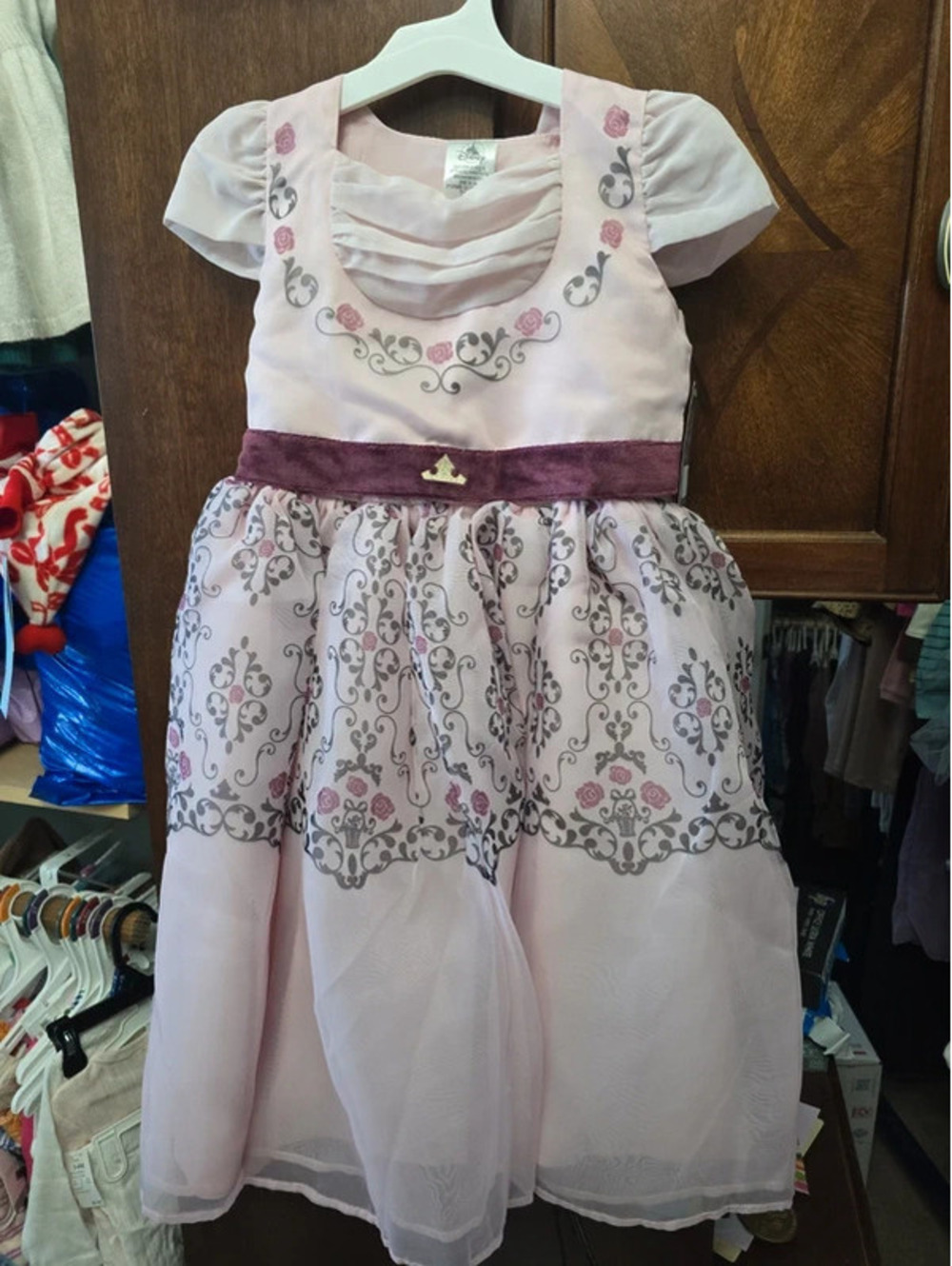 Medium brand new adaptive, sleeping beauty dress the disney store. Item 1139